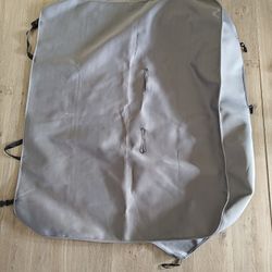 Motor Trend Waterproof Bench Seat Cover for Cars Trucks SUV Auto Back Seat Gray