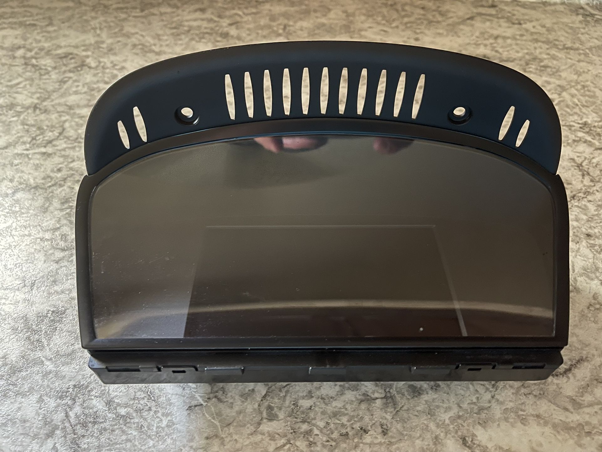 BMW E60 navigation screen 