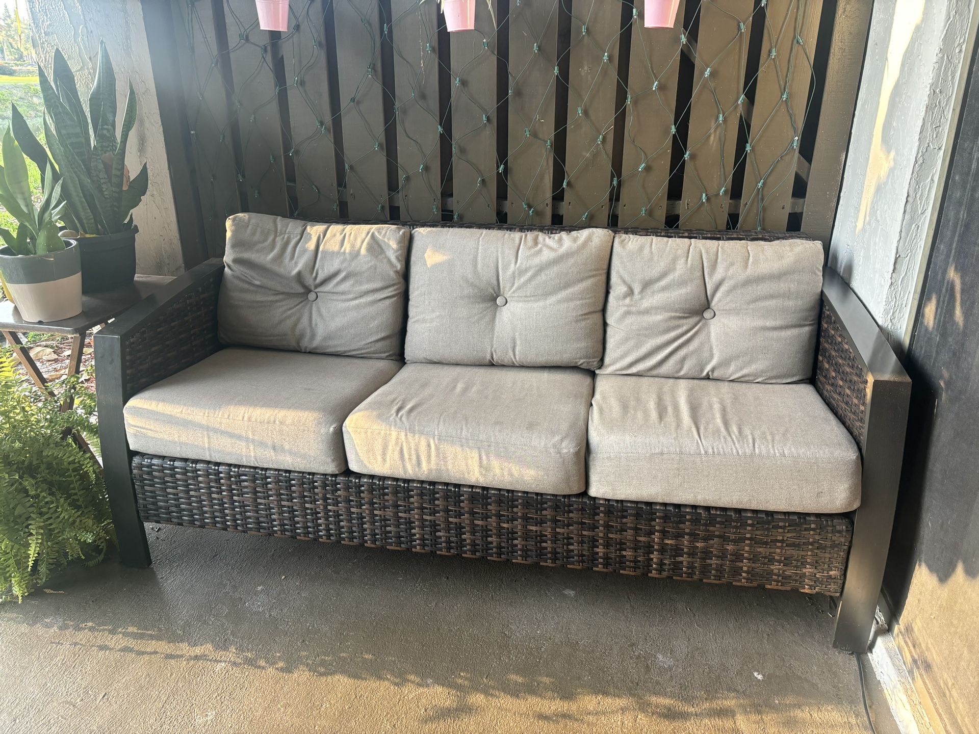 3 Seater Patio Couch