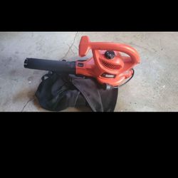 Leaf Blower Black And Decker Electric 