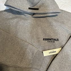 Dark Oatmeal Essentials Hoodie