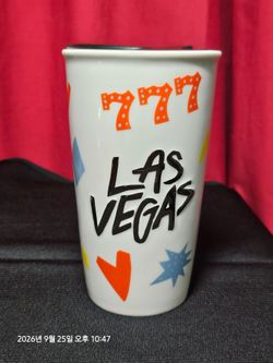Rare Starbucks Las Vegas Double Wall Travel Mug - $20