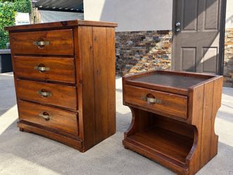 Dresser and nightstand