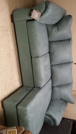 Darcy Sky Sofa Chaise