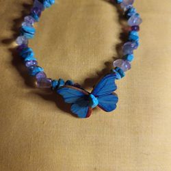 turquoise,  fluorite bracelet. 