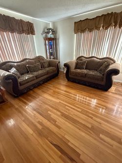 Sofa and Loveseat