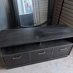 Black TV Stand