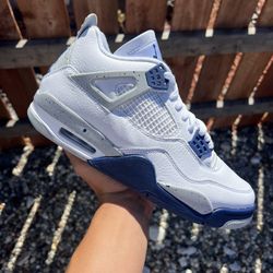 Jordan 4 Midnight Navy (Size 4Y, 5.5Y, 6Y, 9.5, 10, 10.5, 11)