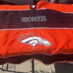 Broncos Poncho 