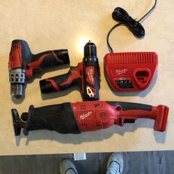 Milwaukee Drills And Sawzall