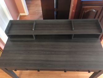 Whalen Barkston Lane 56 Writing Desk Gray for Sale in Daniels