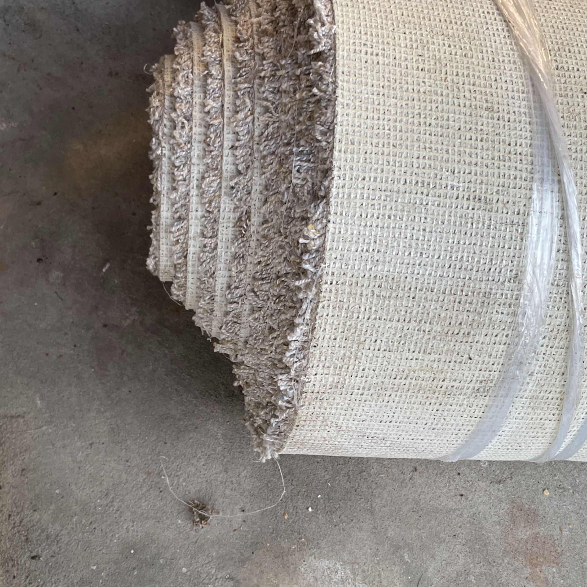 New Rolled Up Carpet