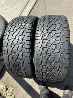 2 Tires 255-55-18 Bf Goodrich $110 For Both Mounted And Balanced 