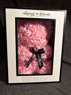 Always and Forever Flower Bear 9inch with Box and Repair Kit