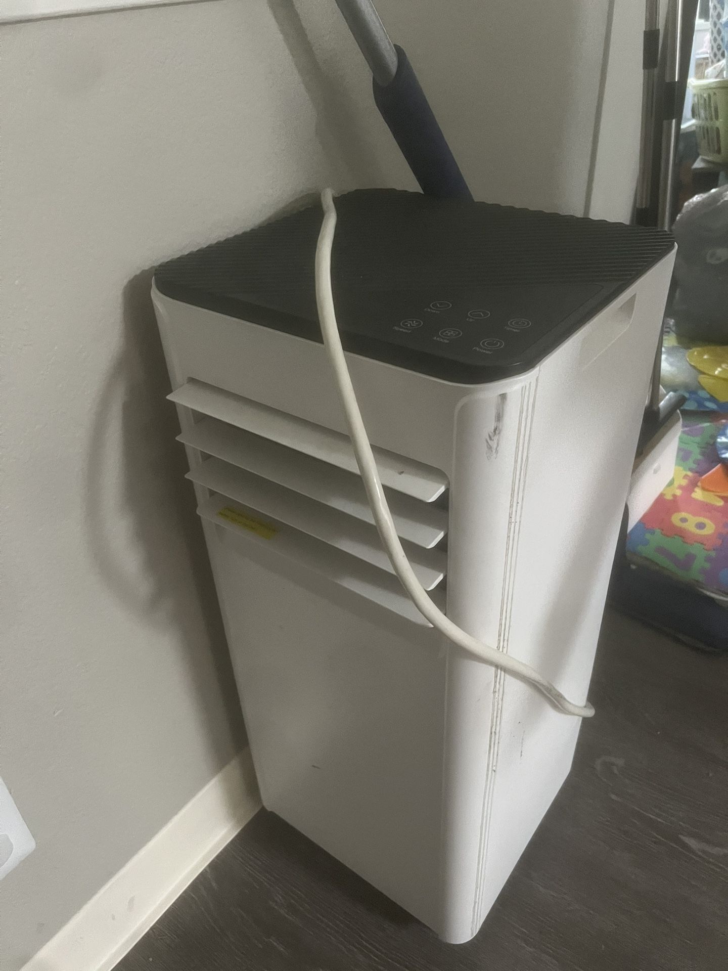 KISSAIR 10000 BTU Portable Air Conditioner, Dehumidifier, Fan, Sleep Mode, 4 in 1 AC with 24-Hour Timer