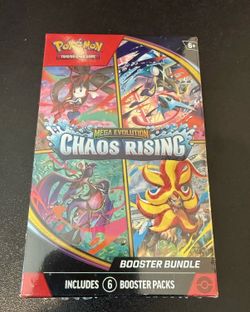 Pokemon TCG Mega Evolution Chaos Rising Booster Bundle
