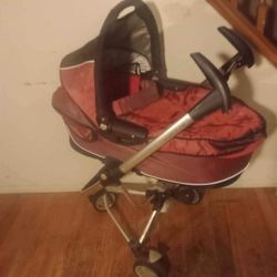Quinny moodd buzz jogging/running travel bassinet baby stroller carriage
