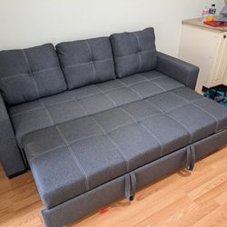 Adjustable Sofa W/pull Out Bed 
