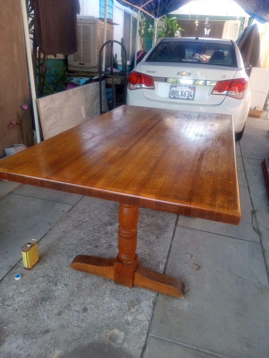Antique Solid Oak Table