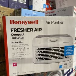 Auction Sale Honeywell Air Purifier for Home, 465 Sqft in 1 hour, Dual Action Filter, Reduces Dust, Pollen, Pet Dander, Odors, Smoke, Compact Allergen
