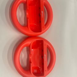 2-Pack of Racing Steering Wheel For Nintendo Switch
