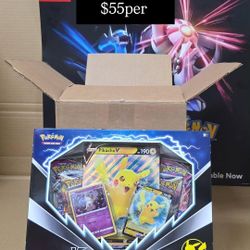 Pokemon Pikachu V Box