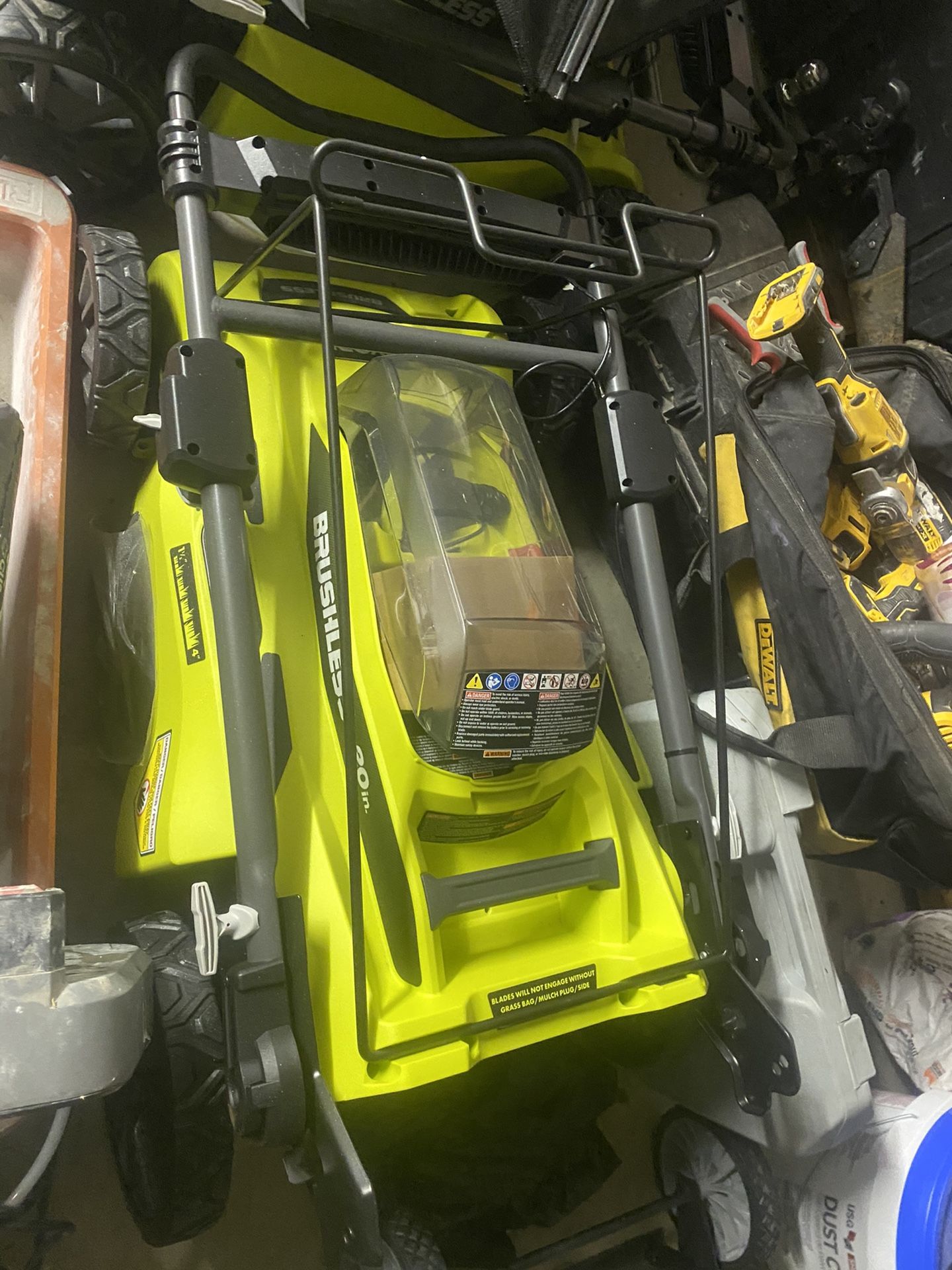 Brushless Ryobi Push Mower
