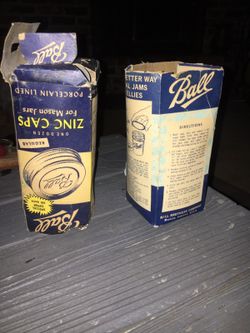 Antique ball lids