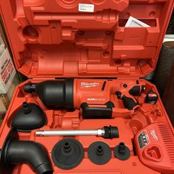 Milwaukee M12 Air Snake Drain Cleaner 