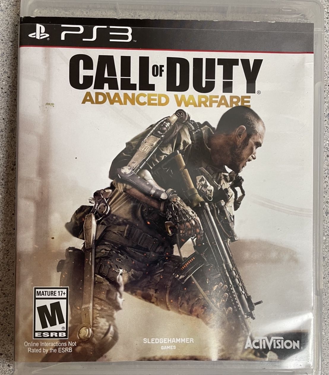 Call of Duty Advanced Warfare Sony PlayStation 3 PS3 Video Game Like NEW