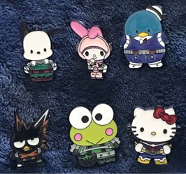 Sanrio x MHA Character Pin Set