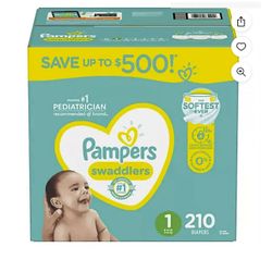 New Pampers Swaddlers