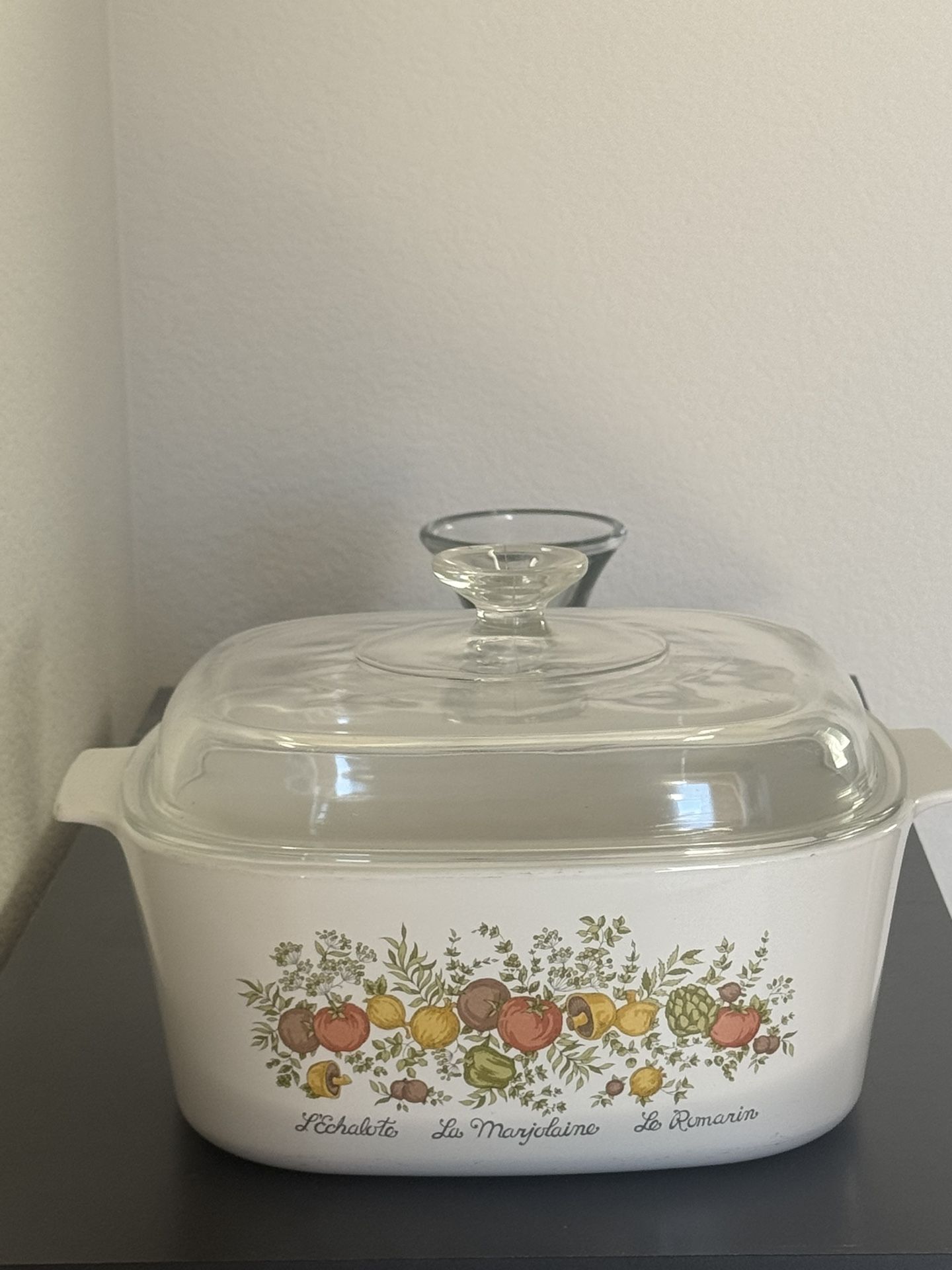 Vintage 5 Qt Corning Ware Spice Of Life