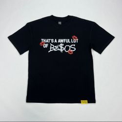 “Awful Lot of Cough Syrup” Besos Tee - Great Condition 