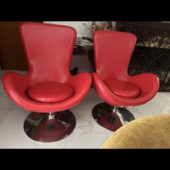 Accent Leather Chair 