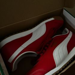 Red And White Pumas 