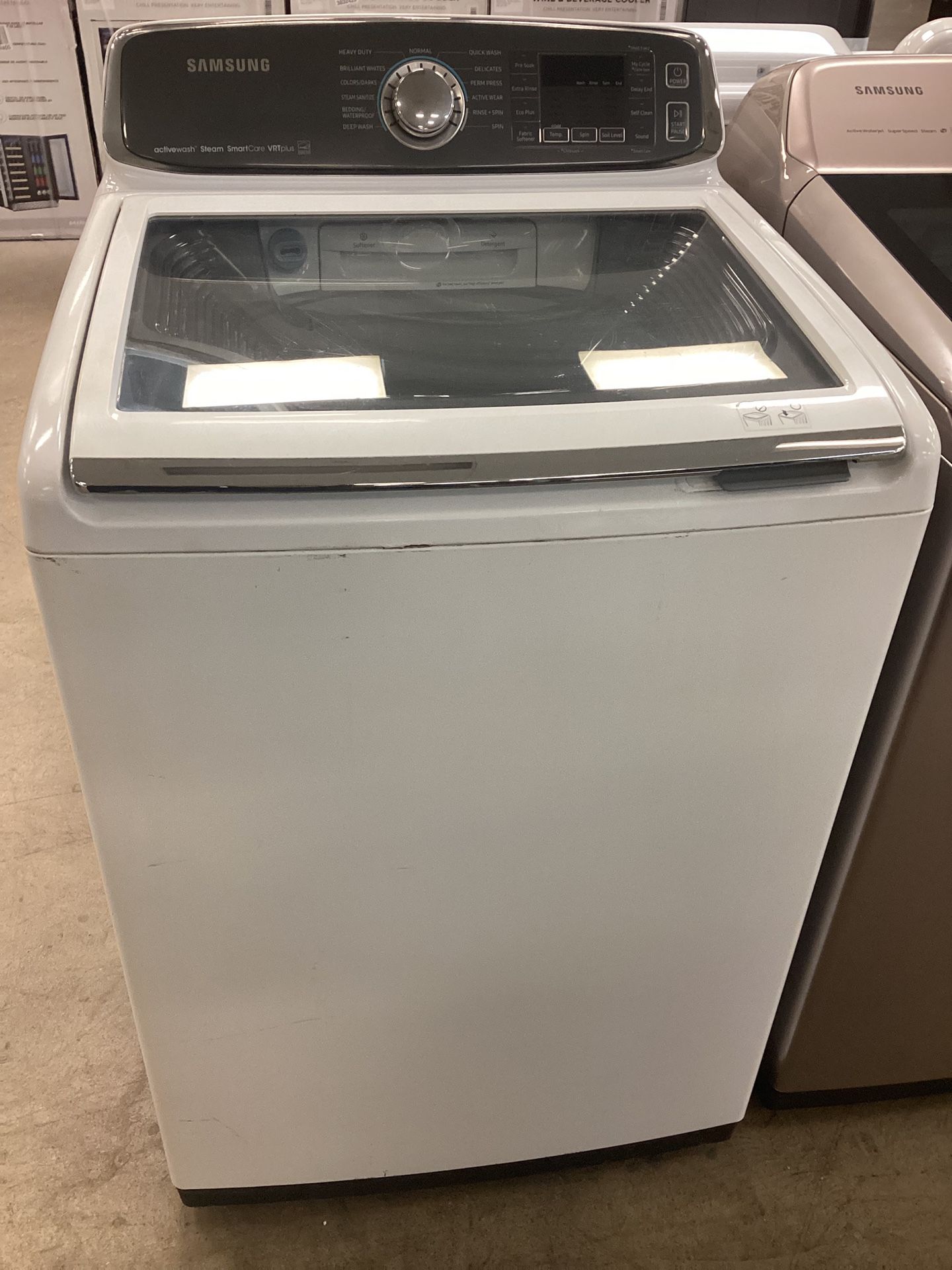Samsung 4.8 cu.ft. Top Load Washer With Active Wash And Steam