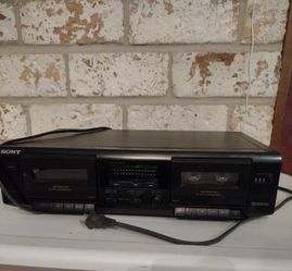 Sony Stereo Cassette Deck TC-WE305