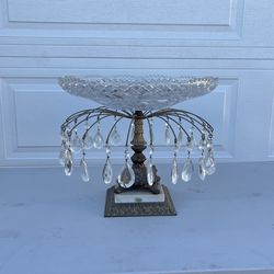 Lead Crystal Table Center Piece 