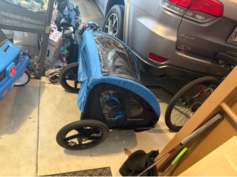 Schwinn double seater trailer