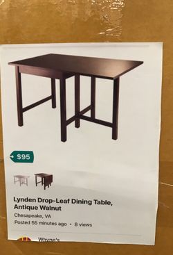 New in Box Dining Table