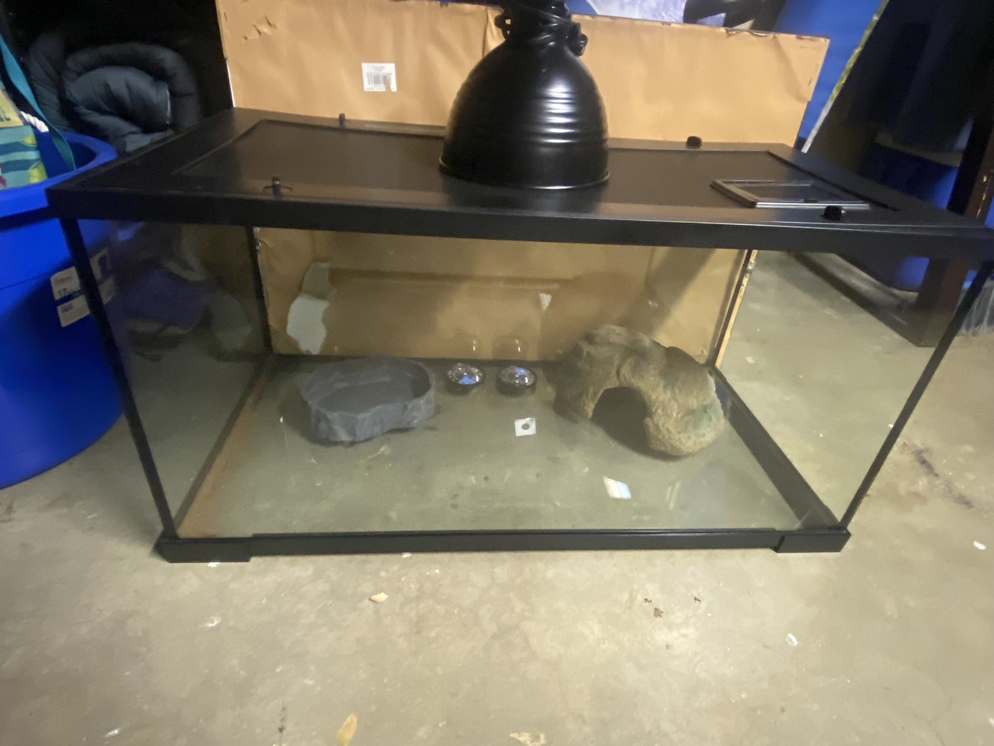 Reptile Tank And Supplies!!
