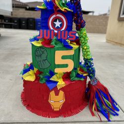 Avengers Pinata With Balls 
