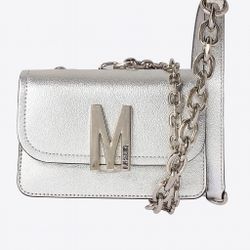 Moschino Silver Bag