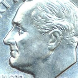 1946 Through 1964 Silver Dimes.