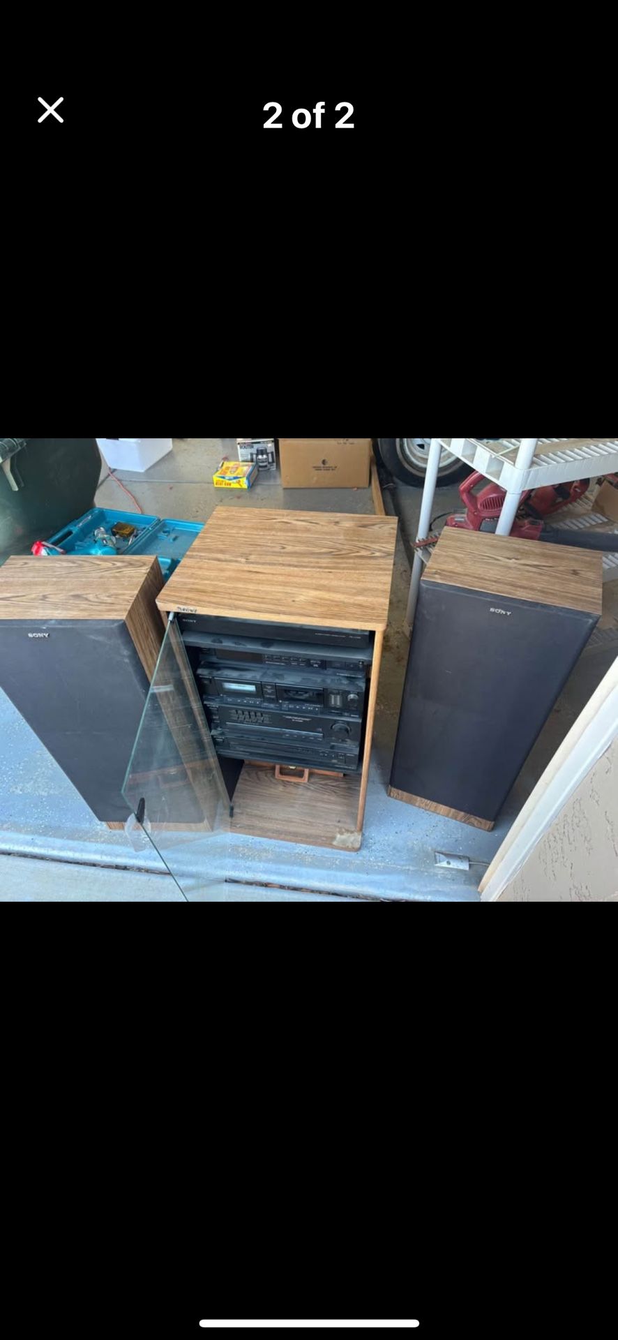 Sony speakers and media center