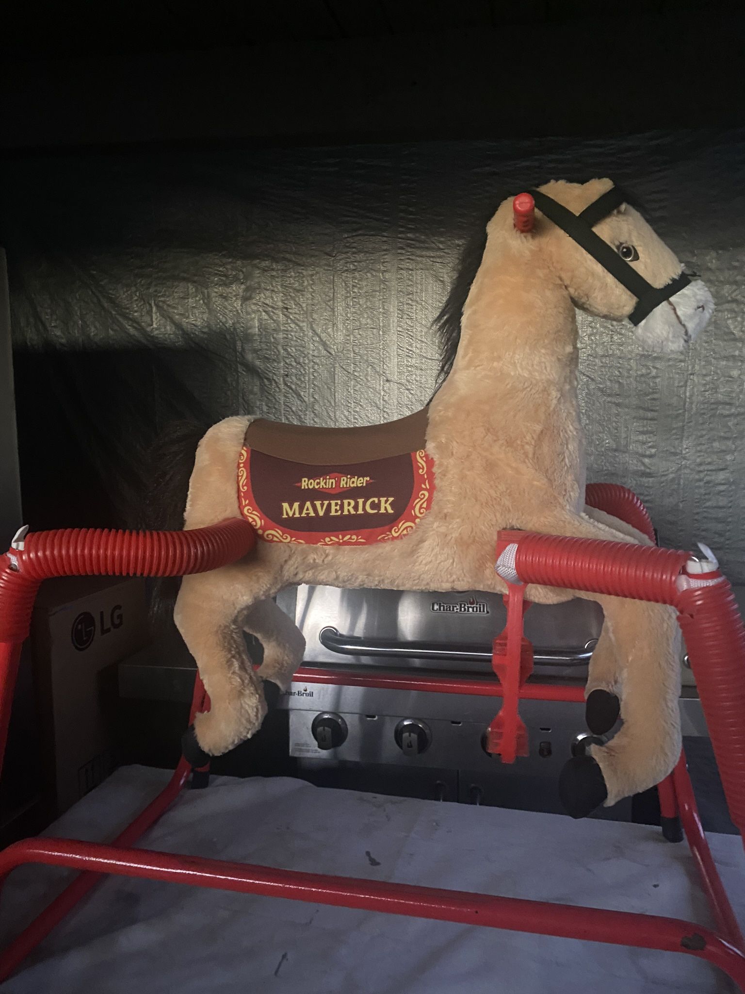 Rockin' Rider Maverick Spring Horse