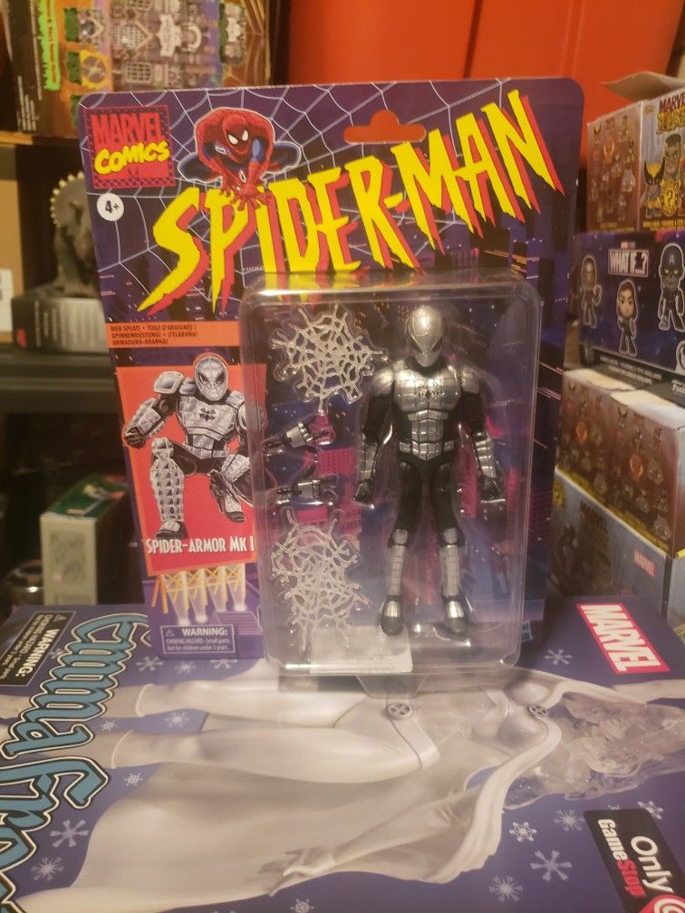 Marvel Legends Spiderman Retro Armor Spidey