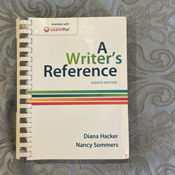 A Writer’s Reference