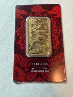 1 Oz Gold Bar